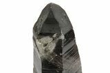 Dark Smoky Quartz Crystal - Brazil #255394-1